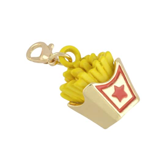 12 Pack: Fast Food Fries Charm by Bead Landing™